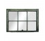 MIRROR-WALL WINDOW PANE/GREEN