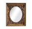 MIRROR-WALL GOLD WOOD ORNATE T