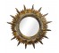 MIRROR-WALL-40"GOLD SUNBURST