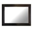 Rectangle dark wood frame