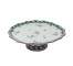 CAKE STAND-Hand Painted Flowers & Butter Flies