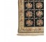 RUG-6X9 BLK W/ MULTI FLORAL BO