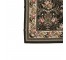 RUG-8X12-BLACK FLORAL
