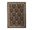 RUG-8X12-BLACK FLORAL