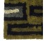 RUG-(6'x 8')KHAKI W/BLK RECT