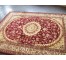 RUG-(8'x10')Red & Gold Oriental W/Oval Medallion