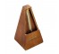 METRONOME-WALNUT-9"H-W/COVER