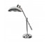 DESK LAMP-Chrome W/Flying Saucer Shade & Adjustable Arm