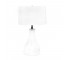 Table Lamp- Clear Glass Bell Shape