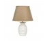 TABLE LAMP-White Ceramic Beehive