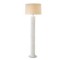 LAMP-FL-WHITE RIDGED-SETOF2