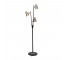 LAMP-FL-TRIPLE BRASS CONE SHAD