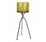 FLOOR LAMP-70's Retro Yellw Speckled Plastic