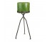 FLOOR LAMP- Retro 70's Green Speckled Plastic