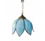 LAMP-HANGING-STAINGLASS PETALS