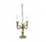 TABLE LAMP-Brass Trumpet Bass