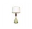 LAMP-TBL-PR-31H-GREEN CERAMIC