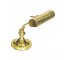 LAMP-DESK-BRASS CURVED ARM