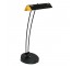 LAMP-Desk/Black W/Gold Accents