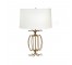 TABLE LAMP-Antique Gold Cage Design