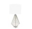 Table Lamp-chrome mutli rods