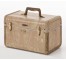 Suitcase-Beige Cosmetic Case