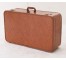 SUITCASE-BROWN LEATHER-