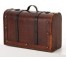 SUITCASE-WOOD-LTHR-STRAPS-16IN