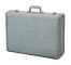 SUITCASE-LIGHT BLUE TWEED-SAMS