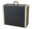 SUITCASE-NAVY W/ IVORY TRIM