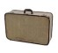 SUITCASE-BLACK/YELLOW TWEED-BL