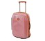 SUITCASE-PINK/ORANGE-ROLLING