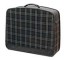 SUITCASE-BLUE GREEN PLAID-SOFT