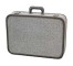 SUITCASE-GRAY TWEED-GRAY TRIM