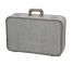 SUITCASE-GREY TWEED-GRAY TRIM