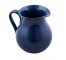 PITCHER-CERAMIC-BLUE DISTRESSE