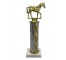 Trophy-Horse Gold with White B