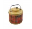 THERMOS JUG-Red & Black Plaid