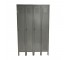 LOCKERS-(4) Door-Gray Metal