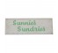 "Sunnies Sundries" Wooden Sign