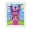 KIDS PRINT-Princess Standing in Front of Castle