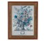 ARTWORK-21X24 FLORAL BLUE TONE