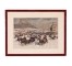 PRINT-SLEIGHING-BROWN FRAME