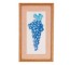 PRINT- blue GRAPES 15X9"