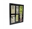 (85170009)FRAMED SOUVENIR-Framed Matchbooks w|Black Background