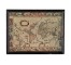 MAP-OLD WORLD W/BLK FRAME