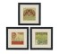 PRINT-DAMASK MEDALLION-DARK FR