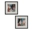 PRINT-ABSTRACT VASES-BLK FRAME