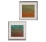 PRINT-ORANGE BLUE ABSTRACT-16"