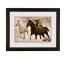 PRINT-WILD HORSES-SEPIA-frame